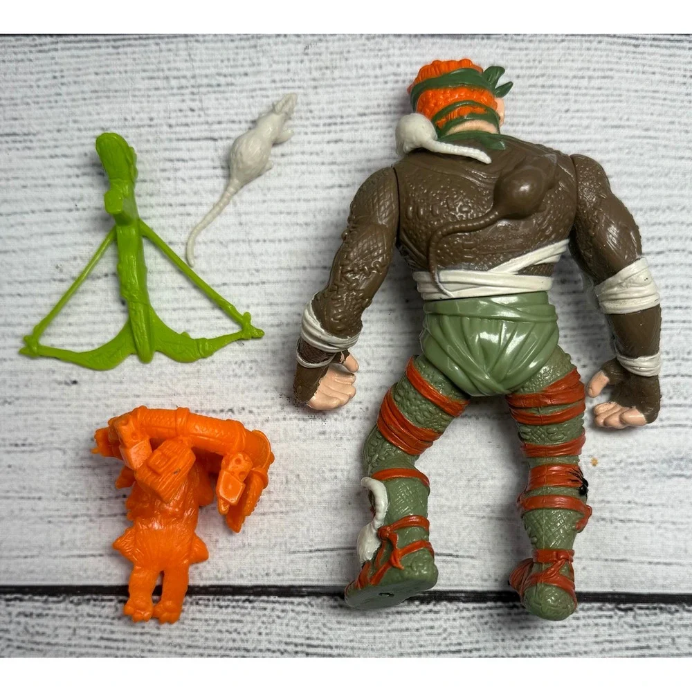 Vintage 1989 TMNT‎ Teenage Mutant Ninja Turtles Near Complete Playmates Rat King